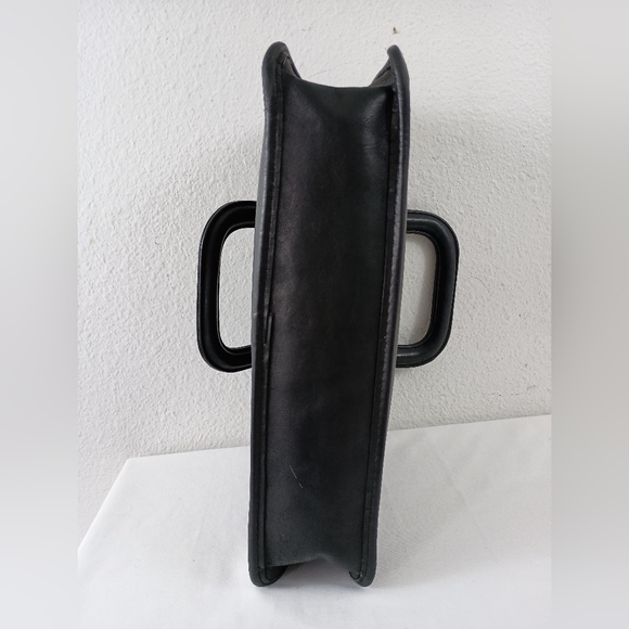 Vintage Coach Black Slim Satchel 310- 3934 - Picture 5 of 10